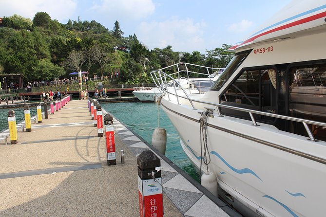 1-day Tour to Sun Moon Lake from Taipei by High Speed Rail - Seeing Sun Moon Lake from the water