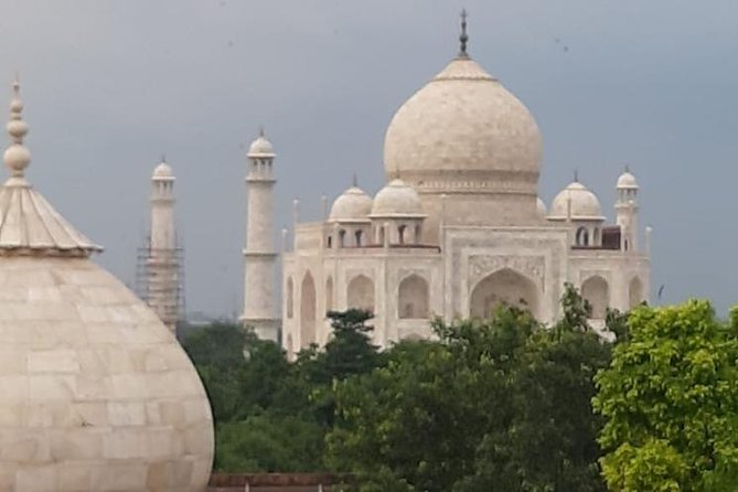 Agra TajMahal Tour by Gatiman Exp. Train - Three hours at the Taj Mahal