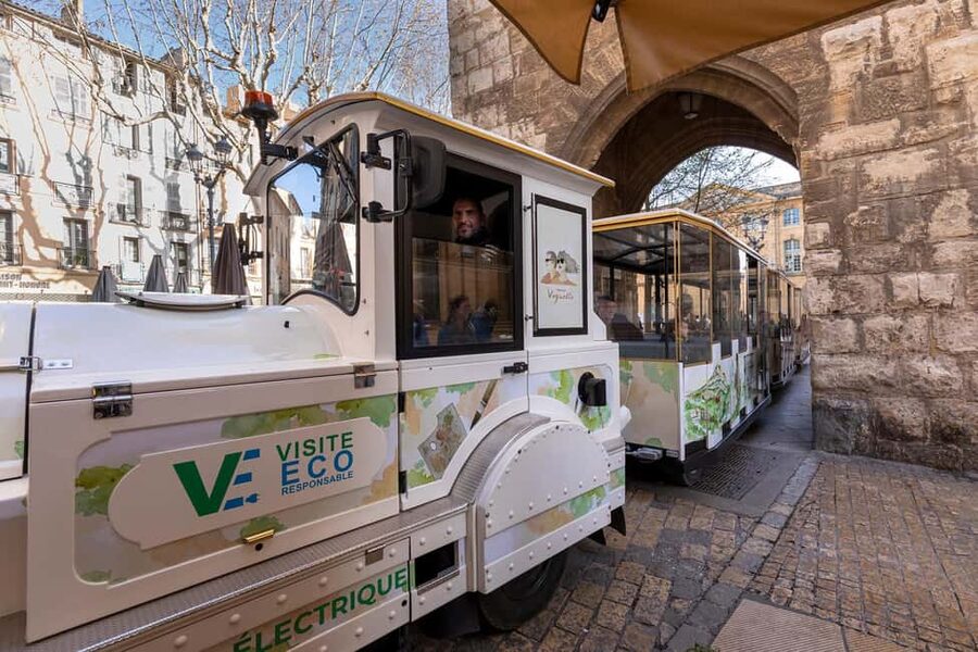 Aix-en-Provence by Electric Tourist Train – City Center Circuit - Following Aix’s fountains and old streets