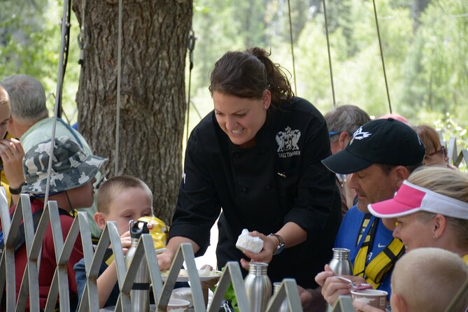 All-Day Guided Zipline Tour with Train Ride and Lunch in Durango - Lunch above the Animas River