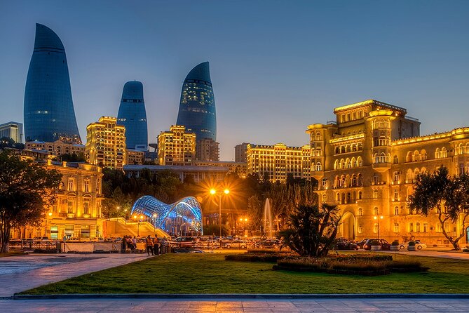 Baku City Sights Guided Night Walking Tour with Funicular - Five things to know before you book