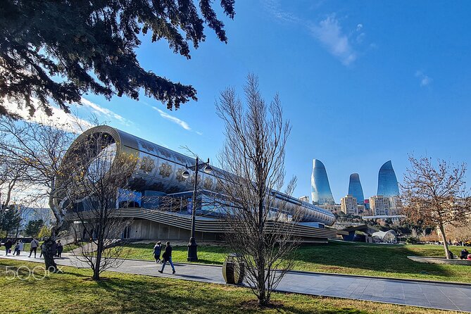 Baku City Sights Guided Night Walking Tour with Funicular - Martyrs’ Lane, the mosque, and the Turkish cemetery