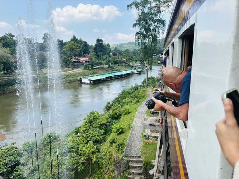 Bangkok: Floating Market, River Kwai, Railway Tour w/ Lunch - Riding the Death Railway beside the River Kwai