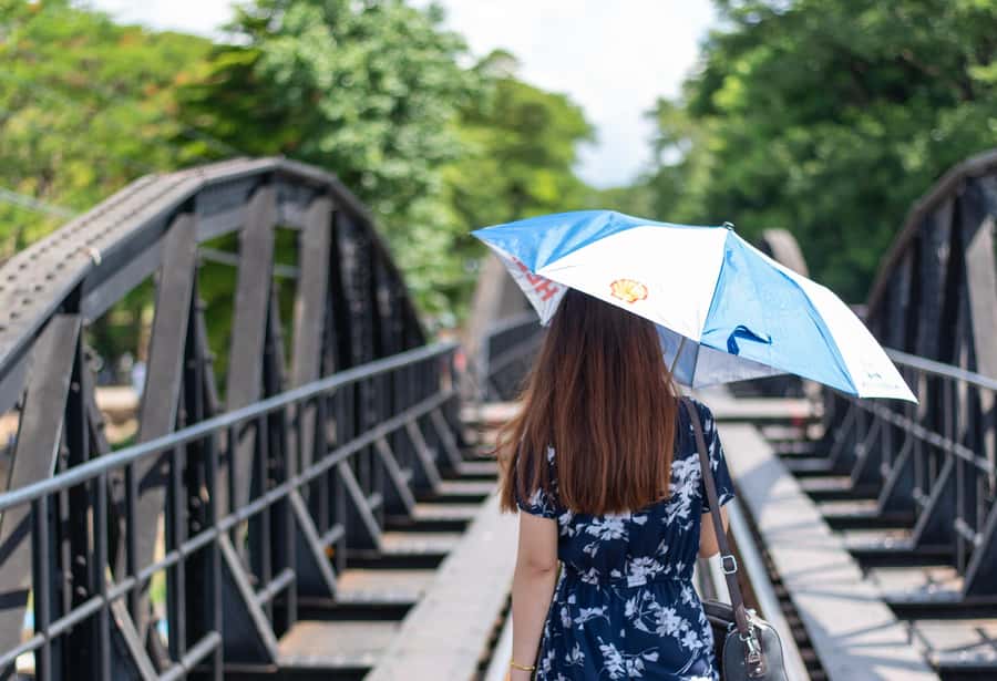 Bangkok: Kanchanaburi, River Kwai & Death Railway Tour - The Bridge Over the River Kwai: famous, real, and busy with meaning