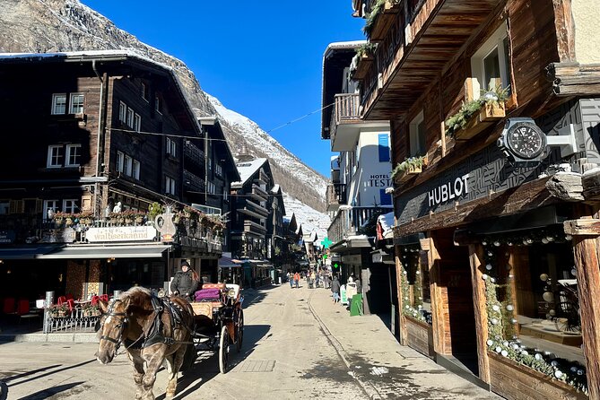 Bern Private Tour - Zermatt Village and Gornergrat's Railway - Riding the Gornergrat Railway from Zermatt