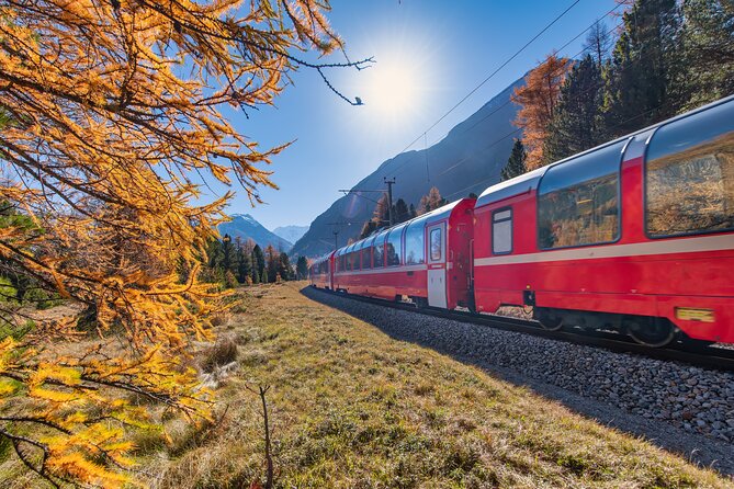 Bernina Express Train and St. Moritz Day Tour from Milan - Morteratsch Glacier and the Bernina massif
