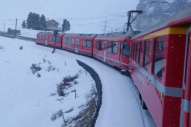 Bernina Red Train, Swiss Alps & St Moritz From Milan - St. Moritz in About 90 Minutes