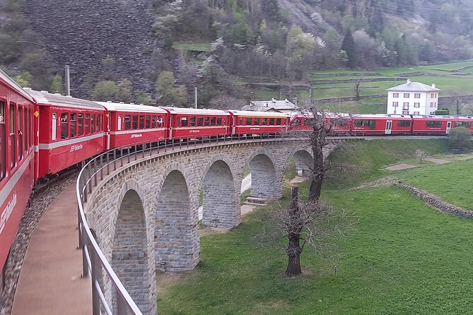 Bernina Red Train, Swiss Alps & St Moritz From Milan - Meeting the Coach Beside Milan Centrale