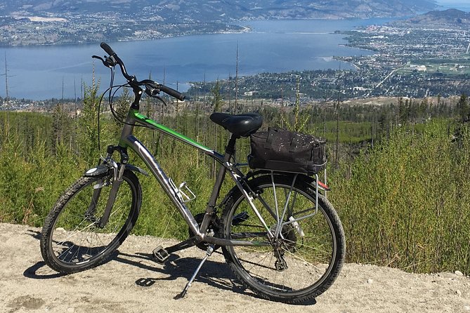 Bicyle Tour on Historical Kettle Valley Railway from Myra Canyon to Penticton - Chute Lake brings a rougher stretch