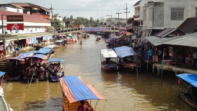 BKK: Damnoen Floating Market, Maeklong Rail & River Bridge - Key points to know before booking