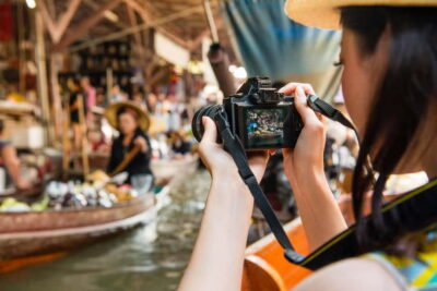 BKK: Damnoen Floating Market, Maeklong Rail & River Bridge