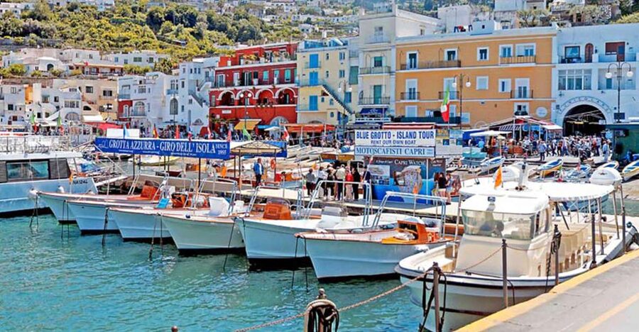 Capri: DIY Day Trip with Blue Grotto, Funicular & Lunch - The boat tour and the Blue Grotto stop