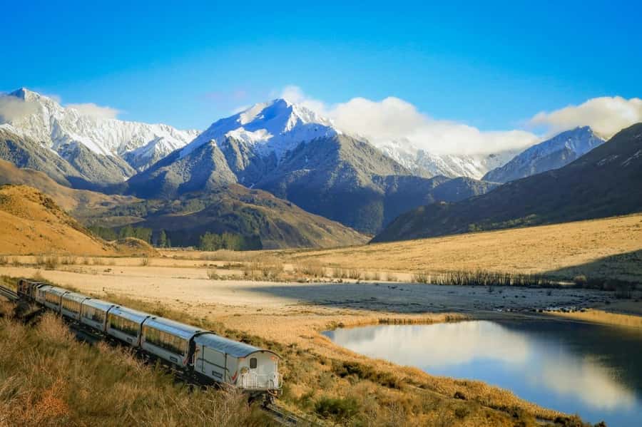 Christchurch to Franz Josef 1 Way Tour inc TranzAlpine Train - An hour at turquoise Hokitika Gorge