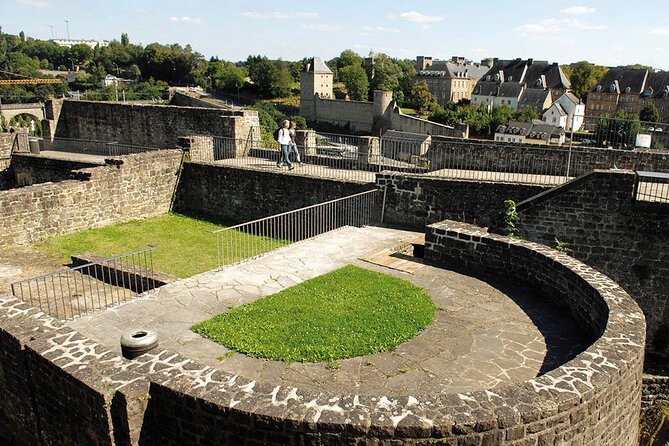 City Train in the old town of Luxembourg - The Chemin de la Corniche and the best city views