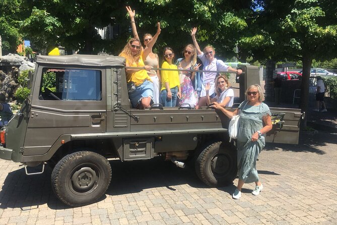 Como-Brunate Jeep Sightseeing Tour & Funicular Rail SKIP THE LINE - Sant’Andrea Apostolo and Brunate’s older side