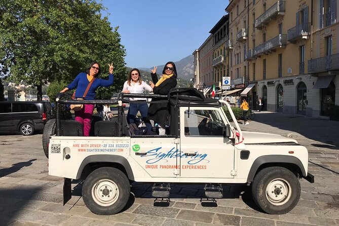 Como-Brunate Jeep Sightseeing Tour & Funicular Rail SKIP THE LINE - Returning by funicular, with one extra cost