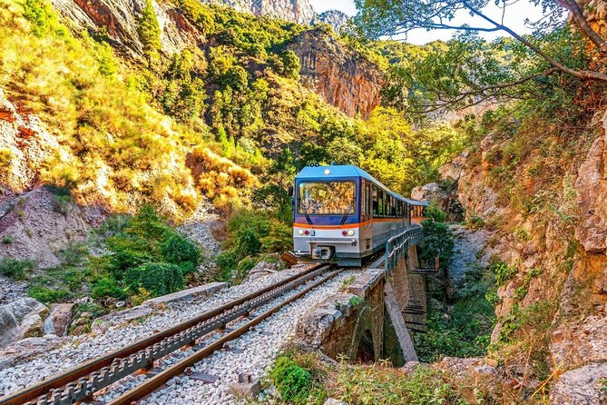 Corinth, Odontotos Train & Kalavryta Private Day Tour from Athens - The Odontotos train through Vouraikos Gorge