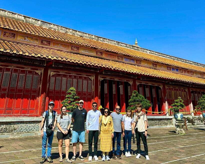 Da Nang: Hue Imperial Day Trip, Hai Van Pass Train, & Lunch - Thien Mu Pagoda beside the Perfume River