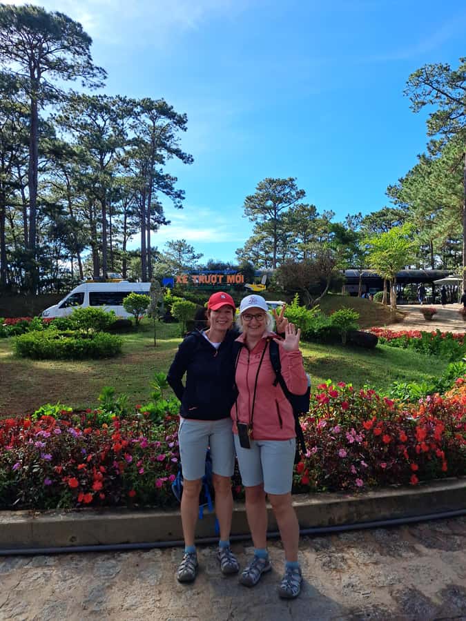 Dalat city tour by private car Combined train trip, Ziplines - Bao Dai’s Summer Palace and Dalat Cathedral