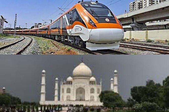 Delhi to Agra: Delhi to Taj Maha tour by Superfast Train Tour - Returning to Delhi by train