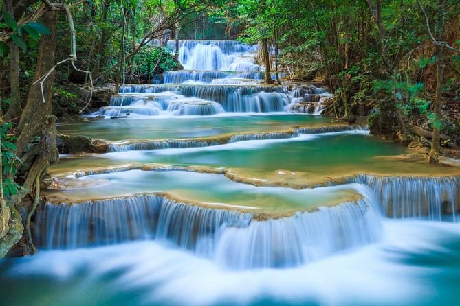 Erawan Waterfalls-Death Railway & River Kwai Tour - Leaving Bangkok before the heat