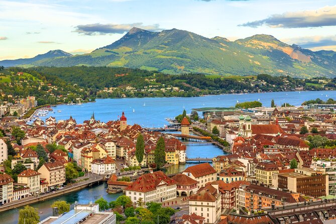 Exclusive Panoramic Train Journey though the Heart of Swiss - Leaving Zurich in a Mercedes V-Class
