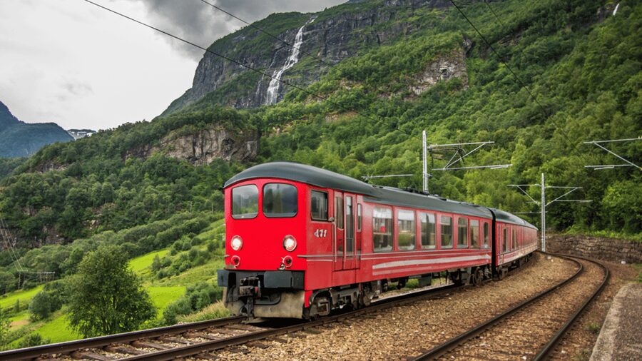 Flåm Flexible Tour with Stegastein, cruise and train include - Flåm and the famous railway ride