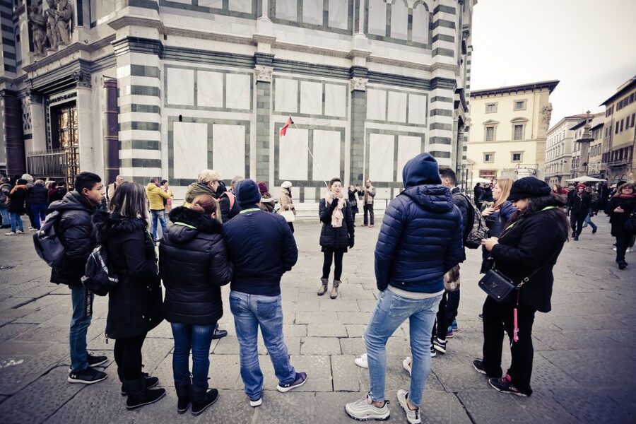 Florence: Full-Day Trip by High-Speed Train from Rome - Piazza della Signoria and the open-air art lesson