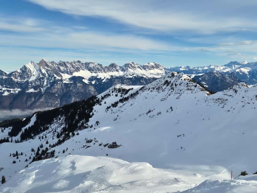Flumserberg Day Trip: Train + Cable Car + Snow Fun - The 20-minute cable car ride to Tannenboden