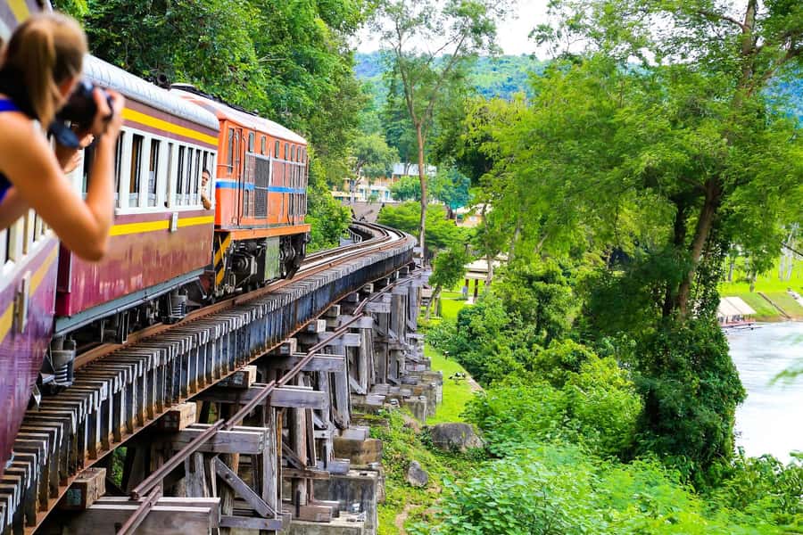 From Bangkok: Death Railway & River Kwai Bridge Private Tour - Kanchanaburi War Cemetery is the quietest stop