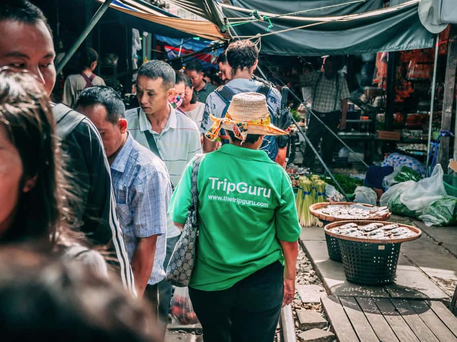 From Bangkok: Maeklong Railway and Floating Market Day Tour - Private group service and guide quality