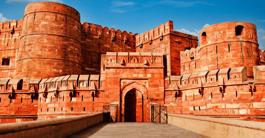 From Delhi: Private Taj Mahal & Agra Day Trip by Car or Rail - Agra Fort shows the empire behind the marble