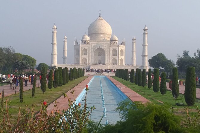 From Delhi: Taj Mahal & Agra Tour by Gatimaan Express Train - Lunch at the DoubleTree by Hilton Hotel Agra