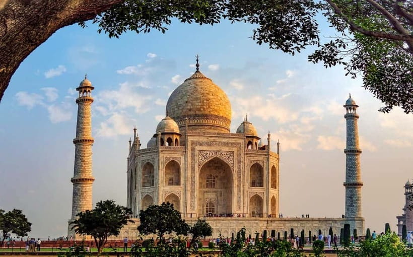 From Delhi: Taj Mahal and Agra Day Tour by Super-fast Train - Lunch in Agra, with a useful break from the heat