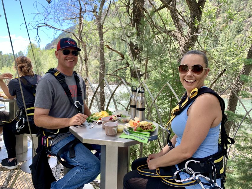 From Durango: All-Day Zipline Adventure with Train & Lunch - Twenty-seven ziplines in a ponderosa pine forest