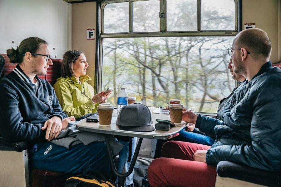 From Edinburgh: Magical Highlands Tour with Jacobite Train - Pitlochry breaks up the long return