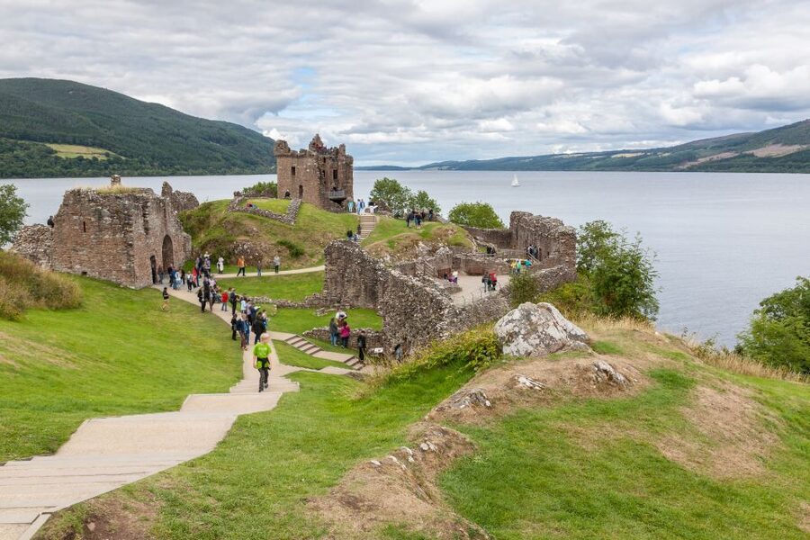 From Inverness: Jacobite Steam Train and Highlands Tour - Loch Ness and the Urquhart Castle viewpoint