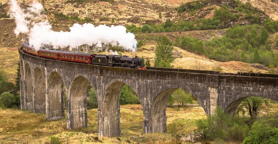 From Inverness: Jacobite Steam Train and Highlands Tour - Fort Augustus and the Caledonian Canal