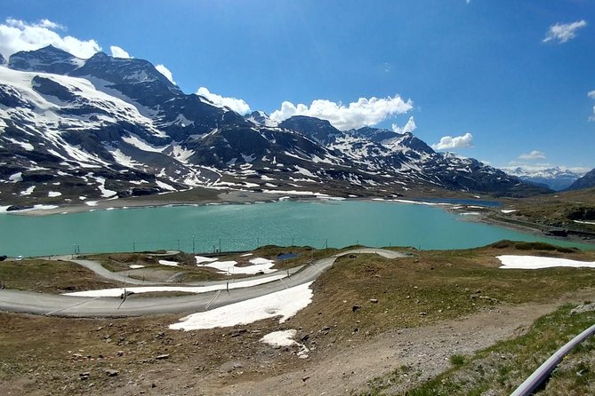 From Lake Como or Milan: Bernina Red Train Tour - Lake St. Moritz and the short lakeside walk
