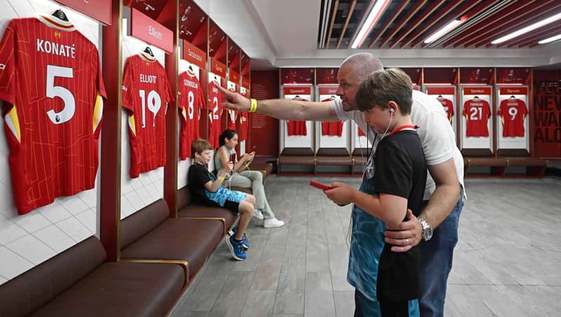 From London: Liverpool FC Stadium & Museum Rail Day Tour - Walking through the players’ tunnel