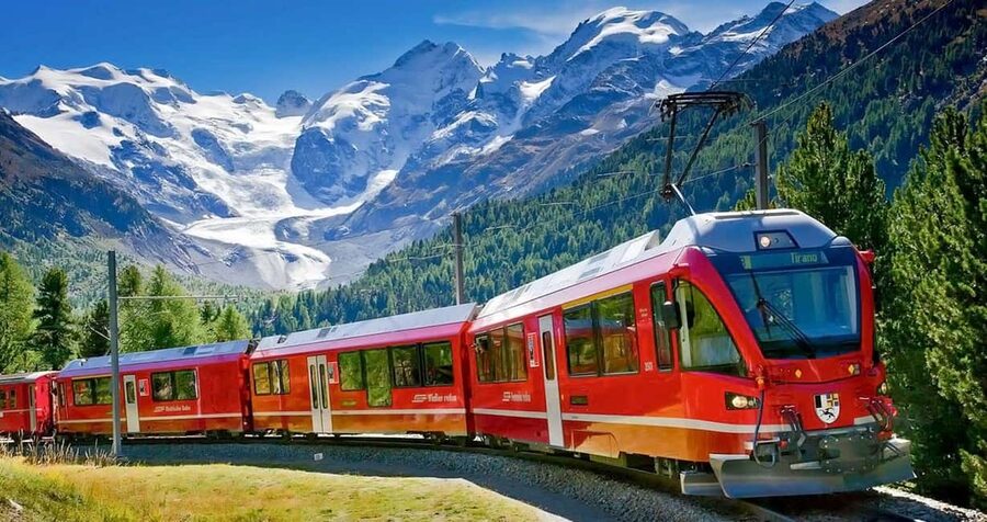 From Milan: Bernina Express Train and St. Moritz Tour by Bus - Tirano gives the journey an Italian pause