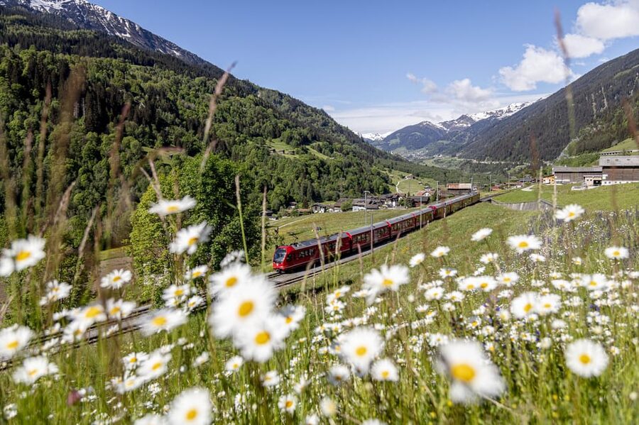 From Milan: Bernina Red Train to St Moritz Guided Tour - Crossing Lombardy toward the Bernina Pass