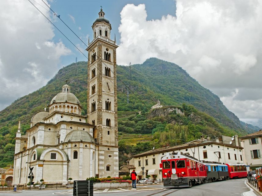 From Milan: Bernina Train and St. Moritz Day Trip - The Bernina Red Train through the Swiss Alps
