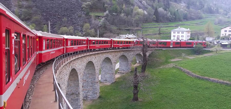 From Milan: Lake Como and Bernina Train Day Trip - The long road toward St. Moritz