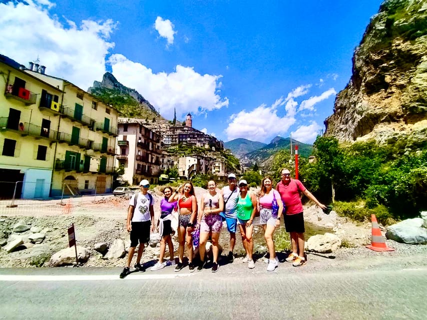From Nice: Historic Train Ride & Alps Villages - The first village, fortifications, and a 600-foot climb