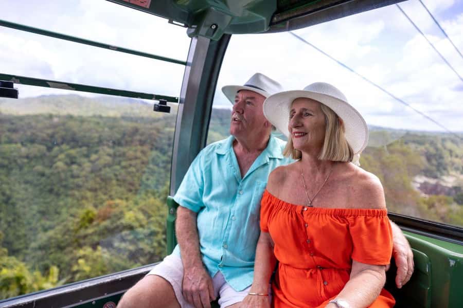 From Port Douglas: Hartley's Crocodile Park, Skyrail & Train - The Kuranda Scenic Train Through the Rainforest