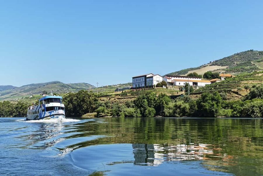 From Porto: Wine Tasting with Lunch at a Quinta, Cruise, and Train Ride - Coimbra de Mattos and five local wines
