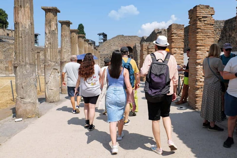 From Rome: Pompeii Ruins Tour with Expert Guide & Fast Train - Naples is the key transfer point