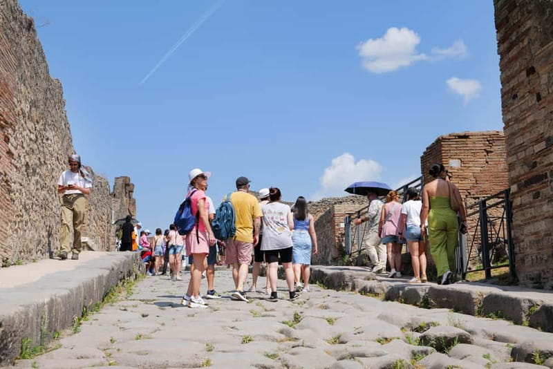 From Rome: Pompeii Ruins Tour with Expert Guide & Fast Train - Roma Termini begins the day