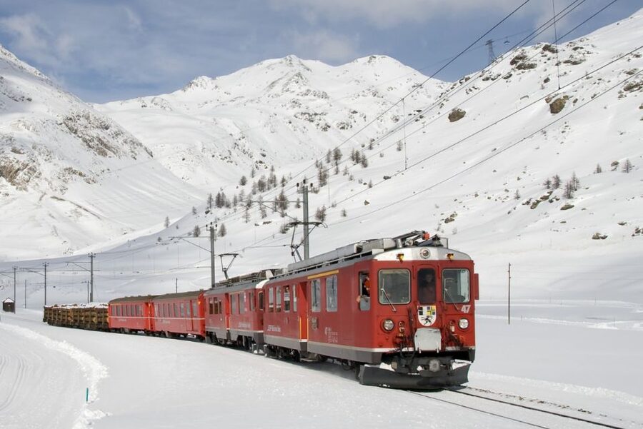 From Saint Moritz: Bernina Red Train with Winery Tasting - Tirano tasting: three wines and local food